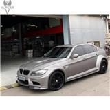 2005-2012 E90 3 series V wide body kit for E90 4 doors with Hood and Rear Trunk