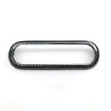ABS Carbon fiber Chrome For Nissan Kicks 2016 2017 2018 Car air conditioner Switch frame panel Cover Trim Accessories Styling