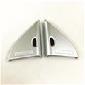 ABS Matte Chrome For Nissan Kicks 2016 2017 2018 Car interior A-pillar Speaker frame Horn Cover Trim Accessories Styling