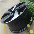 POWCAN Black machined face PCD 5/112  alloy wheel