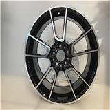 New design  with  black machined face  size 19  inch 5 hole alloy wheel rim
