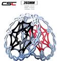 CSC Bicycle Floating Disc Brake Rotor MTB DH 160/180/203mm available Float Disc Brake Rotor Bike Parts 203mm only Free Shipping