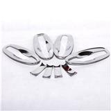 ABS Chrome For Nissan X-Trail T32 2014-2016 Car Door protector handle Bowl Cover Trim Car Styling Accessories 8PCS/SET