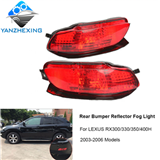 Rear Bumper Reflector Fog Light Fog Lamp For LEXUS RX300 RX330 RX350 RX400H HARRIER HV 2003 2004 2005 2006