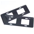 Universal true carbon fiber car license plate frame bracket holder