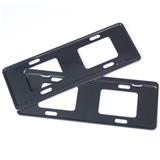 Universal true carbon fiber car license plate frame bracket holder