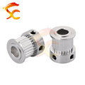 1647#CNC Parts Aluminum Alloy GT2/2M Synchronous timing 24 teeth bore 8mm belt width 10mm timing belt pulley