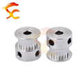 1039#Engraving Machine parts Synchronous timing 20 teeth bore 5mm belt width 6mm Aluminum Alloy GT2/2M timing pulley