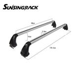 car roof cross bar auto parts OE aluminum qashqai accessories