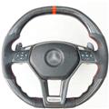 Carbon Fiber Leather Car Steering Wheel Sport Pattern Movement Style for Mercedes Benz Class C AMG G 211 Maybach