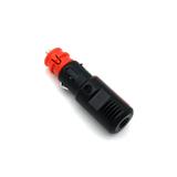 12V European Red Head car cigarette lighter plug
