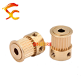 1472#CNC parts Brass timing GT2 23 teeth bore 5mm timing belt pulley width 10mm timing pulley,pulleys wheels