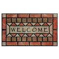 Walmart BSCI REACH Sublimation 3D Garden Home Entry Rubber Static Flocked Front Door Foot Mats