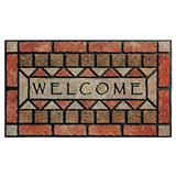 Walmart BSCI REACH Sublimation 3D Garden Home Entry Rubber Static Flocked Front Door Foot Mats