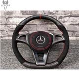 Private custom carbon fiber steering wheel for W205 C-class /W213 E/CLA/GLA with Airbag cover/ Available for all car models