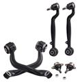 Front Upper & Lower Suspension Track Control Arm Kit For L322 LR018344 / LR018343 sale