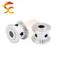 1692#3D printer GT2/2M Synchronous timing 20 teeth bore 5mm belt width 6mm Aluminum Alloy small timing belts and pulleys