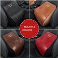 Custom Personality car leather seat headrest neck support backrest pillow for car AUDI