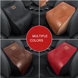 Custom Personality car leather seat headrest neck support backrest pillow for car AUDI