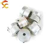 1173#3D printer Synchronous timing 32 teeth bore 5mm belt width 10mm Aluminum Alloy GT2/2M small timing belts and pulleys