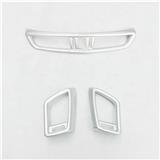 ABS Matte For Nissan X-Trail T32 2014 2015 2016 2017 Car conditioner air Outlet decoration Cover Trim car styling 3pcs/set
