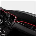 Factory professional Non-Slip Anti-Sun custom fit red Car dashboard mat for Geely GL