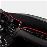 Factory professional Non-Slip Anti-Sun custom fit red Car dashboard mat for Geely GL