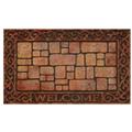 Recycled Rubber Sublimation Printed Outdoor Flocked Door Floor Matt