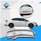 gzyzx Rearview Side Mirror Turn Signal LED Lamp Repeater For Honda For Civic 2012 CITY 2009-2014 JADE 2014-2015