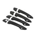 Carbon Fiber 8Pcs Exterior Car Door Handle Cover Trim Sticker Auto Accessories For Lexus ES CT IS GS