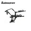 universal hitch rear carrier steel 3 bikes bicycle bike rack for car trunk