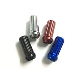 Supplier Of Guangzhou Car 7 Spline M9/16-18 M14*1.5 Chrome M14 Wheel Nut Rim Racing Colorful Wheel Nuts