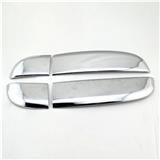 Car exterior decoration chrome Side Fender Shark Vent  grill Covers for for Jaguar XF XFR  2008-2012