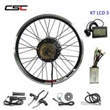 Ship from Russia Electric Bike Hub Motor Conversion Kit  36V 350w ebike kit Rear Motor Wheel LCD 26 inch electric bicycle kit