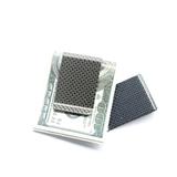 Free shipping Custom blank Slim Carbon Fiber wallet Money Clip card holder  Money