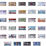 OEM--Car Number License Plate Plaque Poster Bar Club Wall Garage Home Decoration Car License Plate Frame-- Best Price