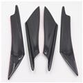 For mustang Titanium Carbon Fiber  Universal Car body kits Front Bumper Lip Splitter Exterior Fins Body Spoiler Canard