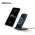 Best selling items vehicle-mounted metal wireless charger vehicle automatic