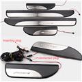 2014-2016 9th Accordd led car door sill plate with blue led light
