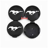 Metal Silver Running horse Car Wheel Center Hub Cap Sticker 55MM Unique car badges auto emblem