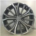 gun macined polish Japan car size 17X7.0 PCD 5/108 5/114.3 replica wheel rims for sale