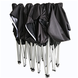 Black Style Middle Size Folding Portable Marquee Tent With Wall Sides