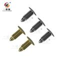 A31 automotive bumper clips and barbed rivet fasteners