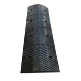 1000*350*70mm full black rubber channel speed bump