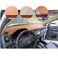 High quality custom size brown car dashboard cover pads avoid light dash mat for auto cover