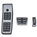 Manual Stainless Foot Clutch Accelerator Pedal Pad Covers For Audi A4 A5 from 14-18