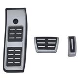Manual Stainless Foot Clutch Accelerator Pedal Pad Covers For Audi A4 A5 from 14-18