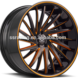 17 to 22 inch forged aluminum car rims alloy wheels made in China
