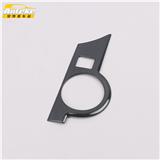 Anteke Car Accessories Stainless Steel Black Headlight Switch Cover for Volkswagen T-CROSS 2019