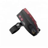 Cycling rear lamp LED bike tail laser basket solar energy bicycle light